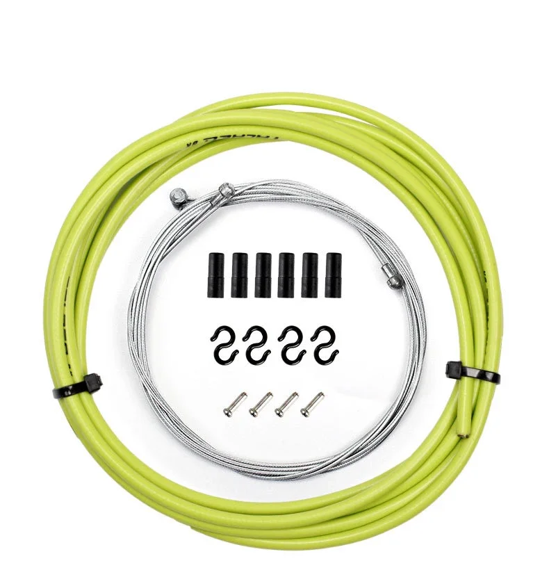 RGO Fiets Remkabel Behuizing Groep Set Voor MTB Mountainbike Derailleur Versnellingshendel Kabel Met Fietskabel Cap - afbeelding 1