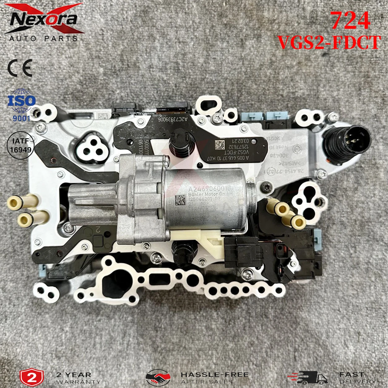 Original 724 724.003 7G-DCT Transmission Mechatronic Valve Body TCU VGS2-FDCT A0054463710 A2C73939004 A0002703900 For Mercedes