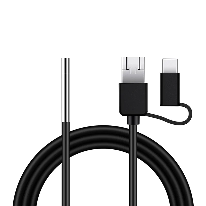 ABRW-2X 3 em 1 TYPE-C HD Endoscópio À Prova D 'Água USB 3.9MM 1M Kit de Atualização de Câmera Peças de Impressora 3D Para BIQU BX