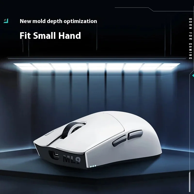 Imagem -04 - Mini Mouse sem Fio Tri-mode E-sports Gaming Mouses Paw3950 Conexão Star Flash Não Poroso Leve Escritório Thunderobot-ml9