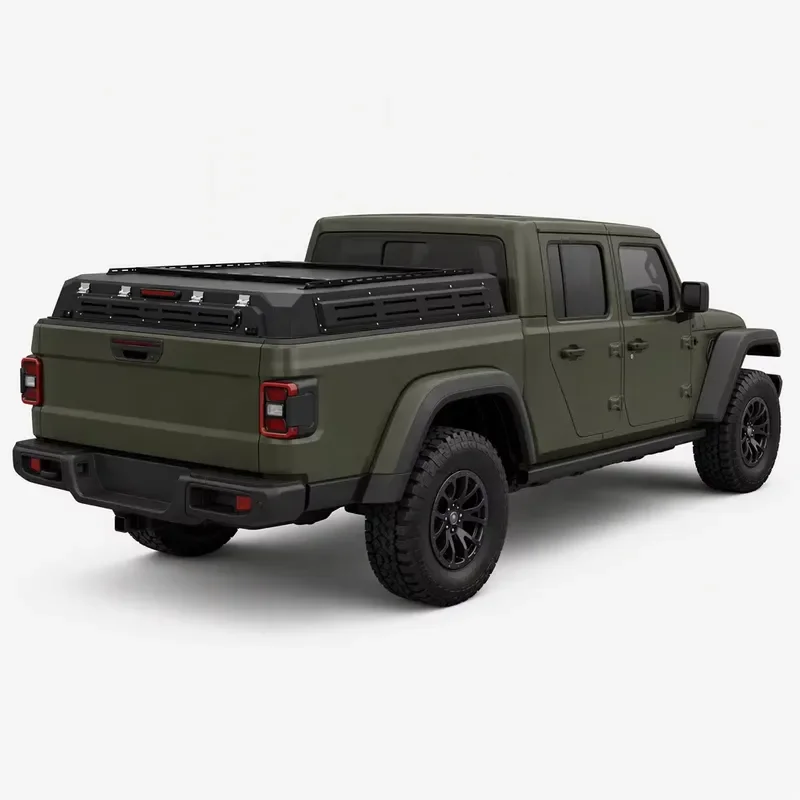 Enhanced Security Rugged Reinforced Metal Frame Low-Profile Waterproof Locking Customizable Aluminum Alloy Tailbox Pickup