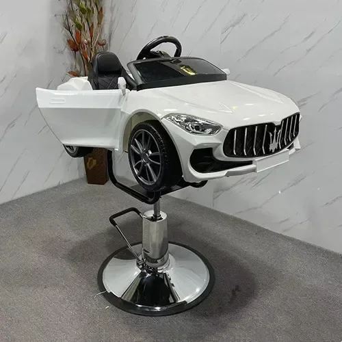 Cross-border hairdressing chair barber shop special children's car seat simple modern rotating lift chair factory direct sales