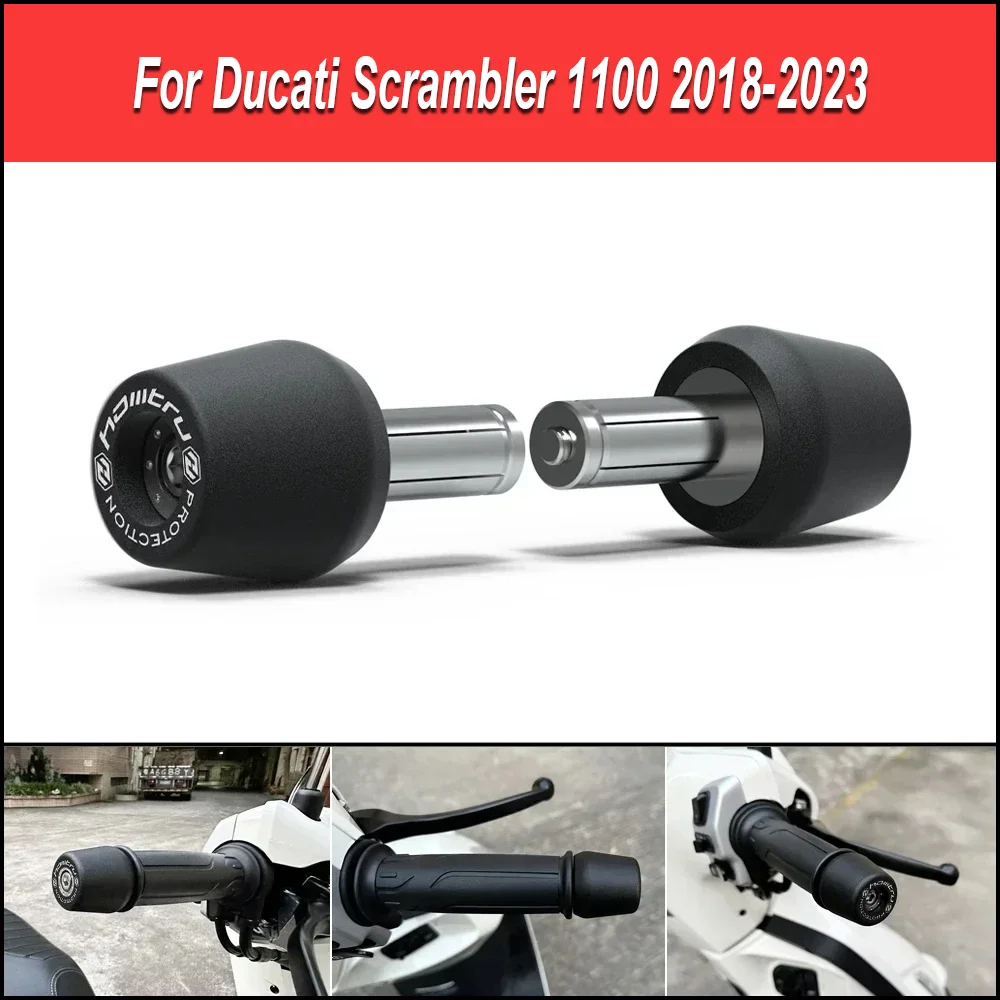 

For Ducati Scrambler 1100 2018-2023 Motorcycle Bar End Handle Weight Protector Cap