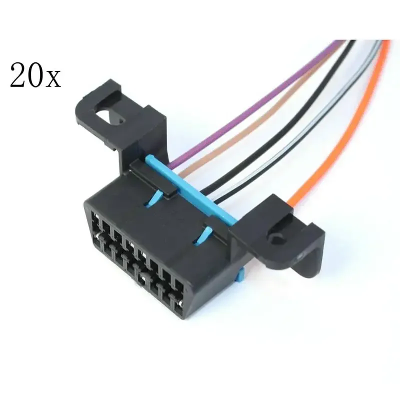 

Longyue 20pcs 96-Newer OBD2 OBDII ALDL Wiring Harness Connector LS1 LT1 For Camaro Corvette 20cm Wire
