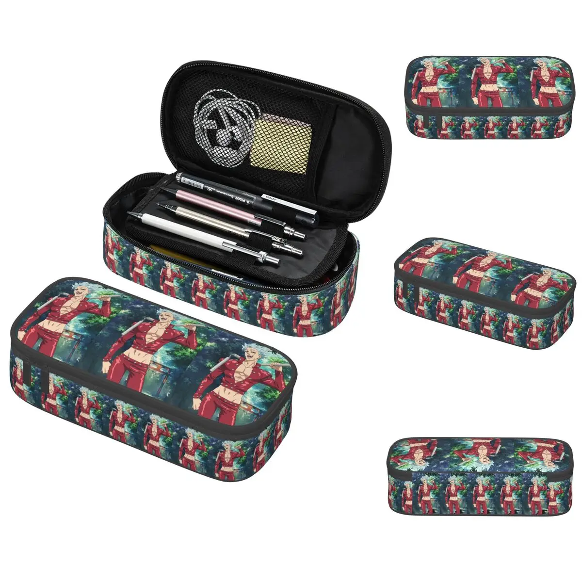 Anime The Seven Deadly Sins Federmäppchen für Schüler, Schule, Stiftbox, Bleistiftbeutel, Schreibwaren, Stifthalter, Tasche