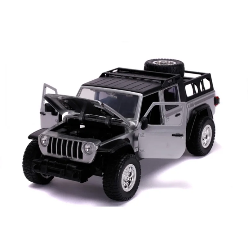 1:24 Fast And Furious 2020 JEEP GLADIATOR Diecast Car Metal Alloy Model Car Toys For Children Gift Collection