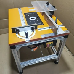 600x500x410-430 Fixed Foot Stand Workbench Woodworking Table Upside Down Carving Machine Edge Milling Woodworking Bench 20mm