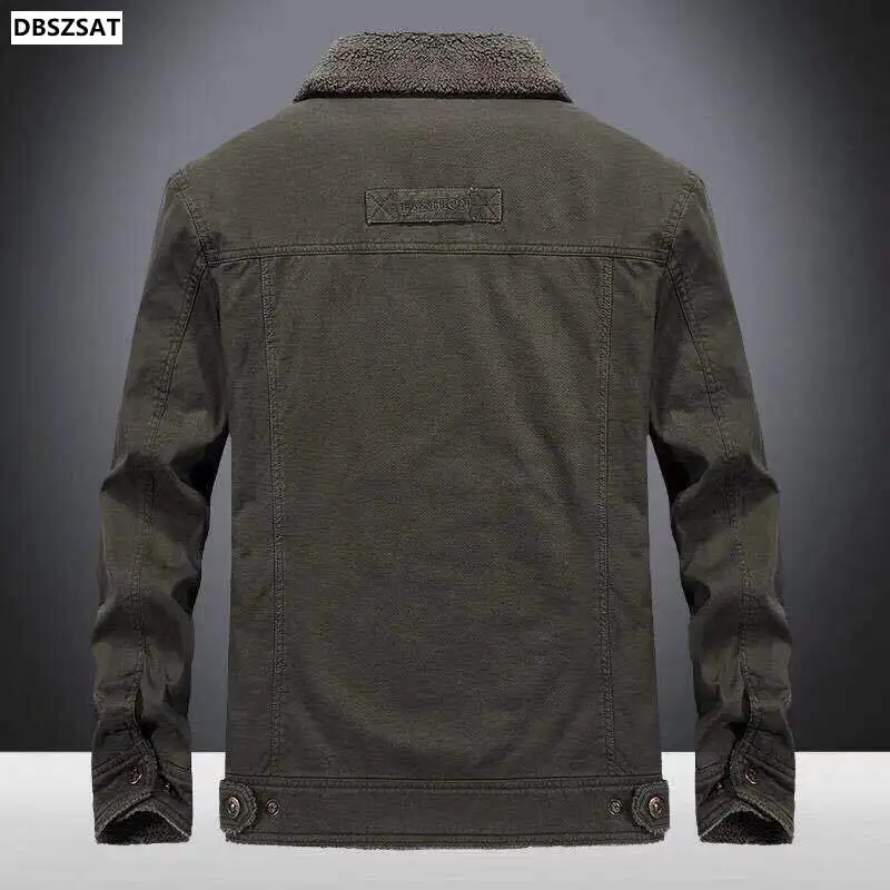 Military Jackets Tactical Men\'s Fashion Coat 2023 Winter Jacket Clothing Air Force Pilot Clothing Thickened Warm Male Jackets