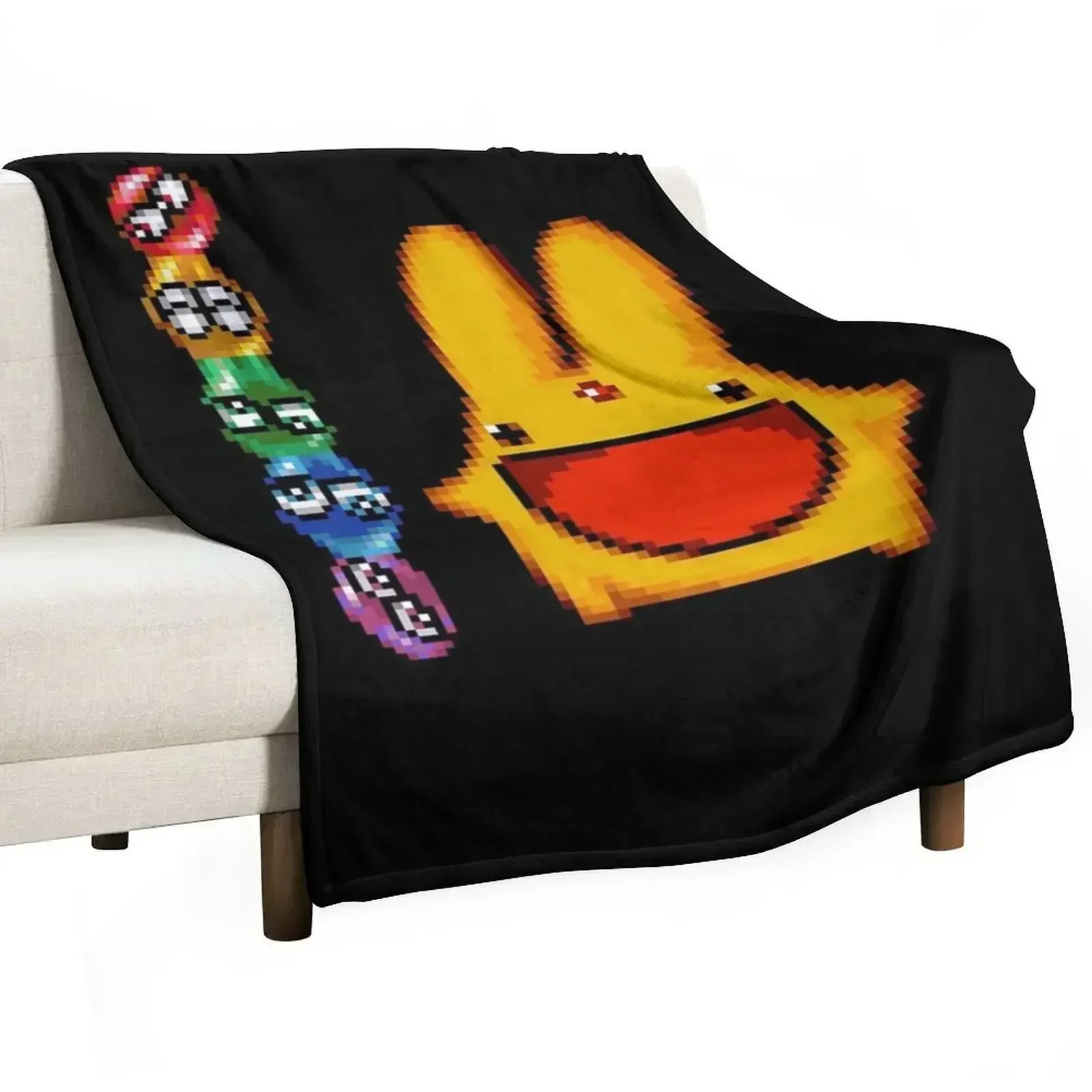 

Puyo Puyo And Carbuncle Slim Fit Classic T Throw Blanket Portable Lightweight Blanket for Travel Camping