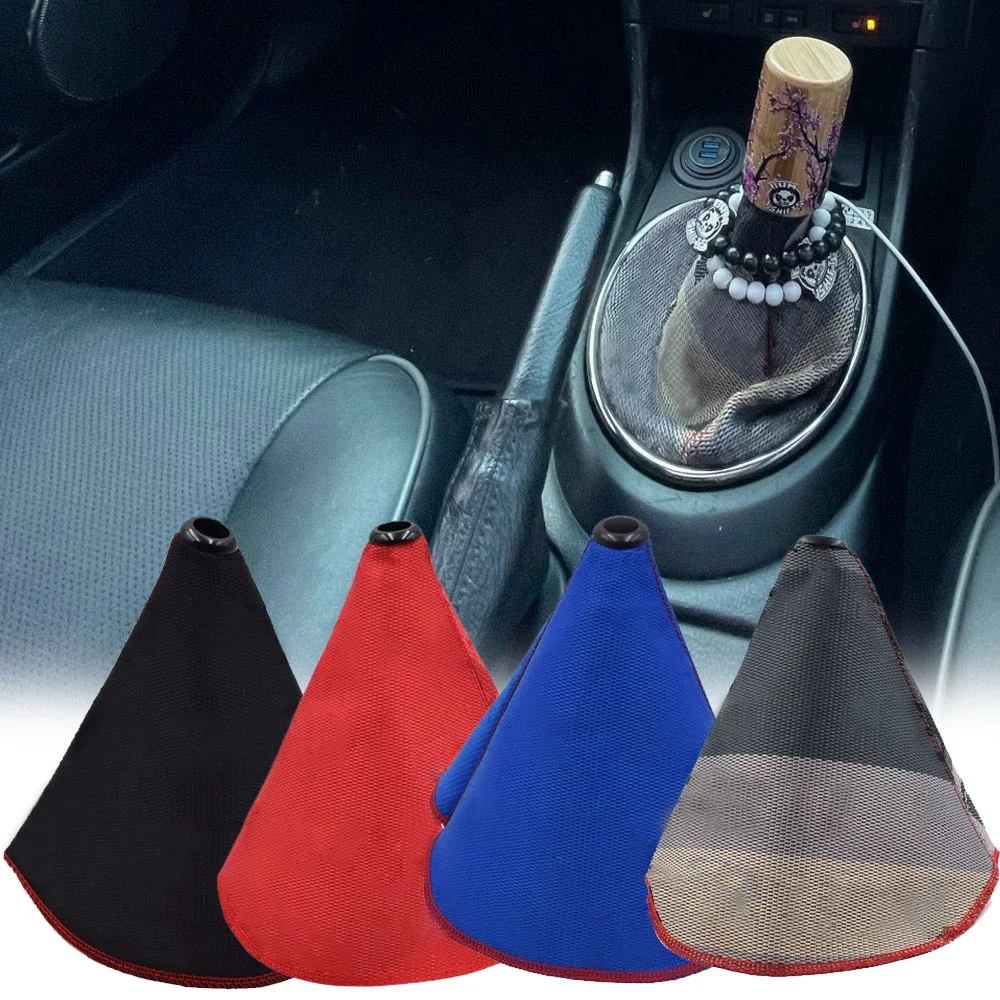 For Bride High Quality Hyper Fabric Shift Boot Racing Shifter Knob Cover Mu Gen Gear Shift Knob for Honda Car