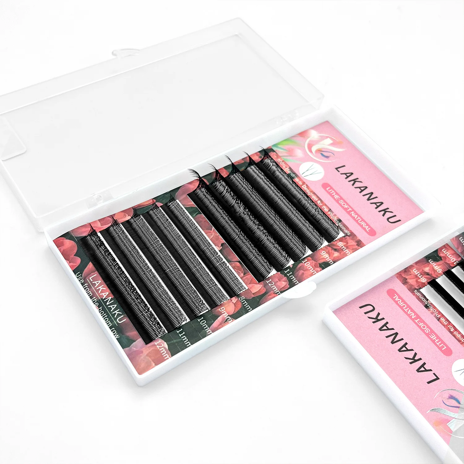 LAKANAKU Fox YY Lashes Fox Eye Lashes Fluffy Volume Cilios Y Premade Individuele Wimperextensies