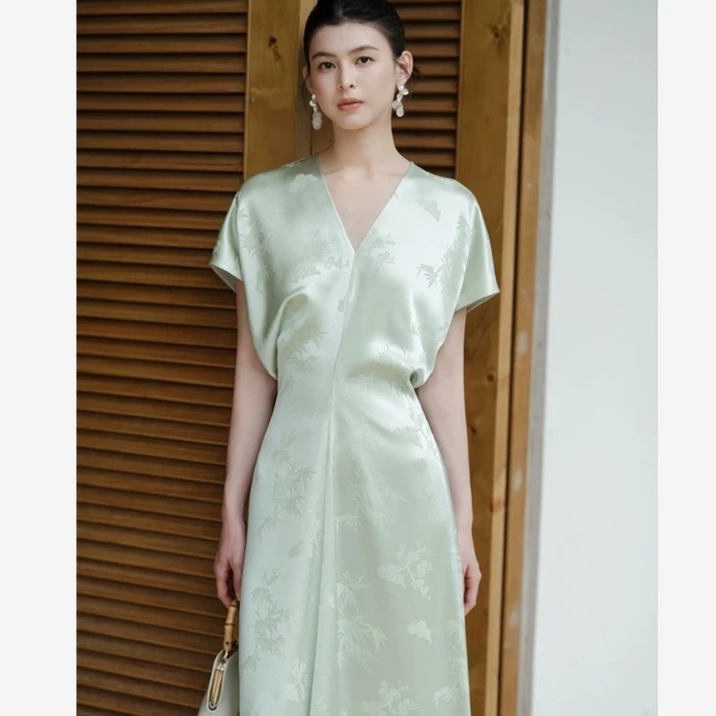 French-style Elegant Light Blue Bow Halter Dress for Women 2026 Summer New Fashion Niche Irregular Tulle Patchwork Long Skirt