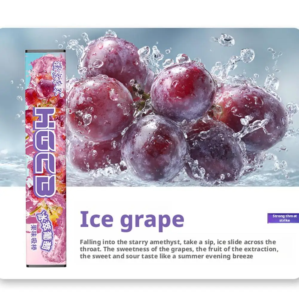 Fruit Flavor Stick Relief Smoking Addiction Fresh Breath Cigarette Substitute Cool Quit Stick Quit Smoke-free, Oil-free ﻿ view 5