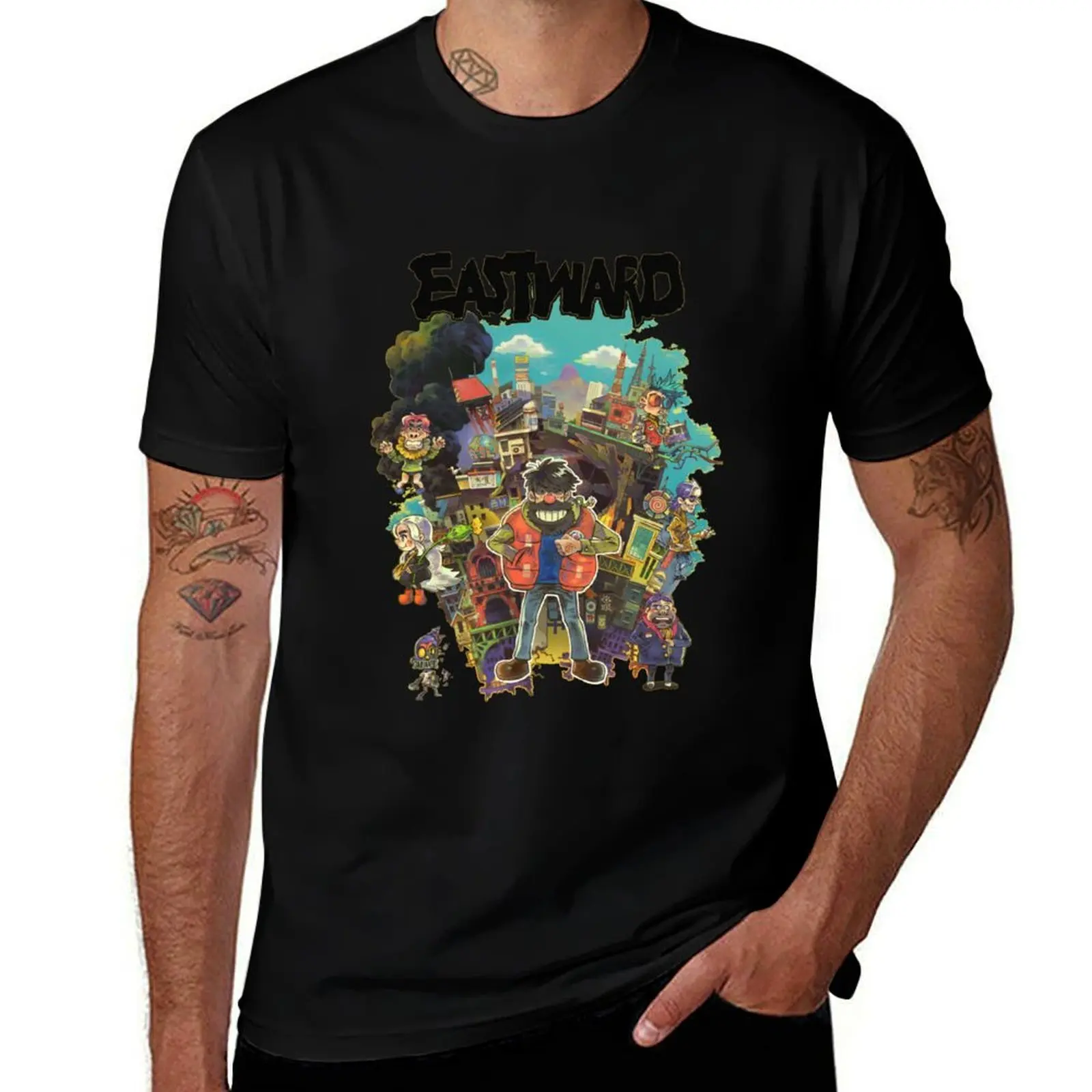 

Eastward Game Art T-Shirt Anime t-shirt vintage anime shirt cute clothes designer t shirt men