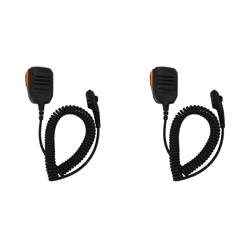 

2X CB радио PTT динамик микрофон для HYT Hytera PD700 рация динамик аварийной сигнализации микрофон двусторонний-A74Z