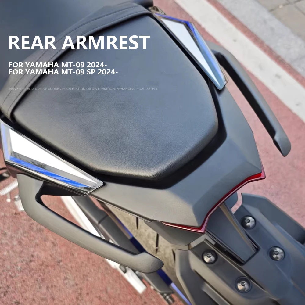 

MT-09 SP Rear Grab Bars Seat Pillion Passenger Rail Handle Armrest Arm Rests Motorcycle For YAMAHA MT09 MT 09 SP 2024 2025 2026
