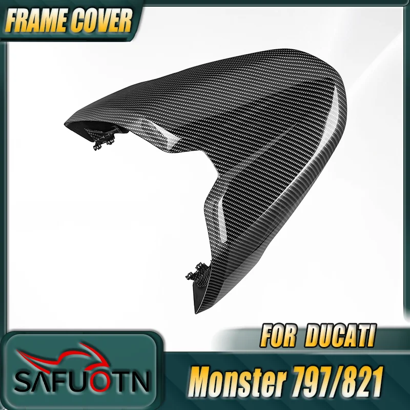 

For Ducati Monster 821 797 1200 S 2018-2020 Rear Passenger Pillion Seat Cover Motorcycle Hard Seat Cowl Hump Fairing Accessories