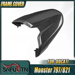 For Ducati Monster 821 797 1200 S 2018-2020 Rear Passenger Pillion Seat Cover Motorcycle Hard Seat Cowl Hump Fairing Accessories