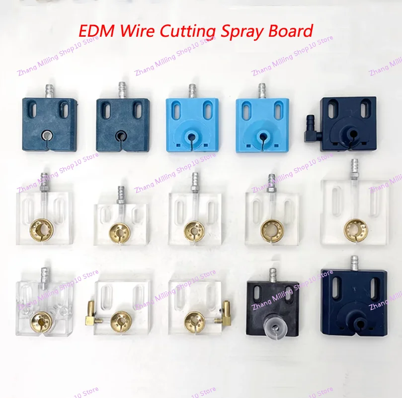 Máquina de Corte do Fio Edm Parte Painel Acrílico da Água Placa Refrigerando L50 W50 6.5 mm 1pc a