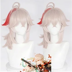 Kazuha Cosplay Wig Genshin Impact Heat Resistant Synthetic Hair Cosplay Wigs