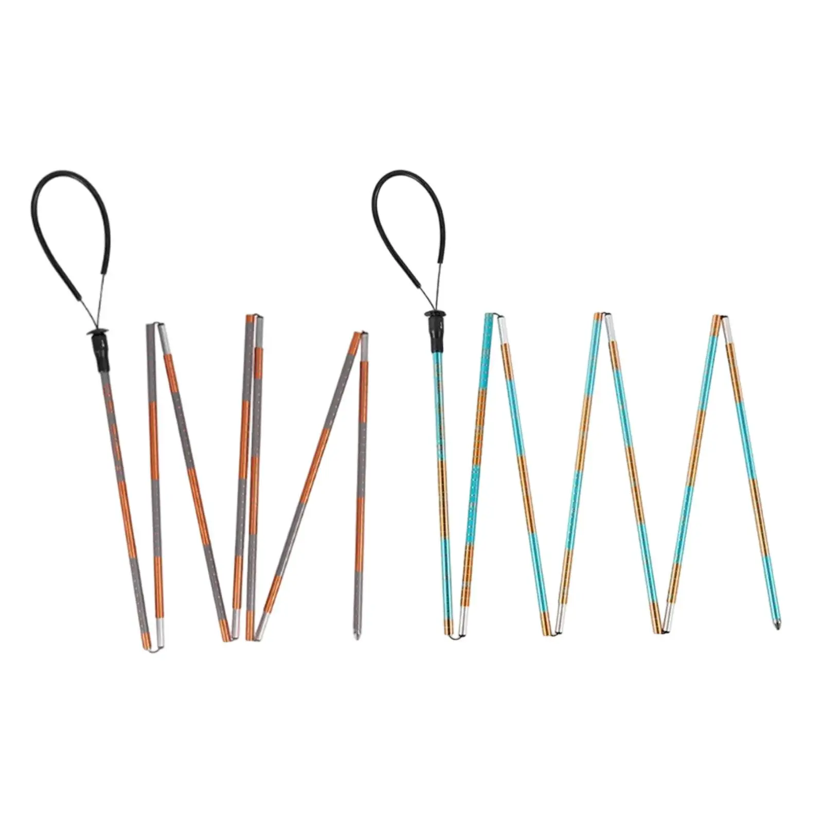 مسبار إنقاذ أفالانش قابل للطي محمول بعمود أفالانش 106.30 بوصة مسبار إنقاذ الثلج لعربات الثلج في الهواء الطلق #2