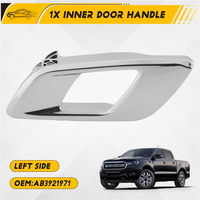 For Ford Ranger 2012-2021 Everest 2015-2021 Mazda BT50 2012-2019 Car Interior Door Inner Handle Chrome