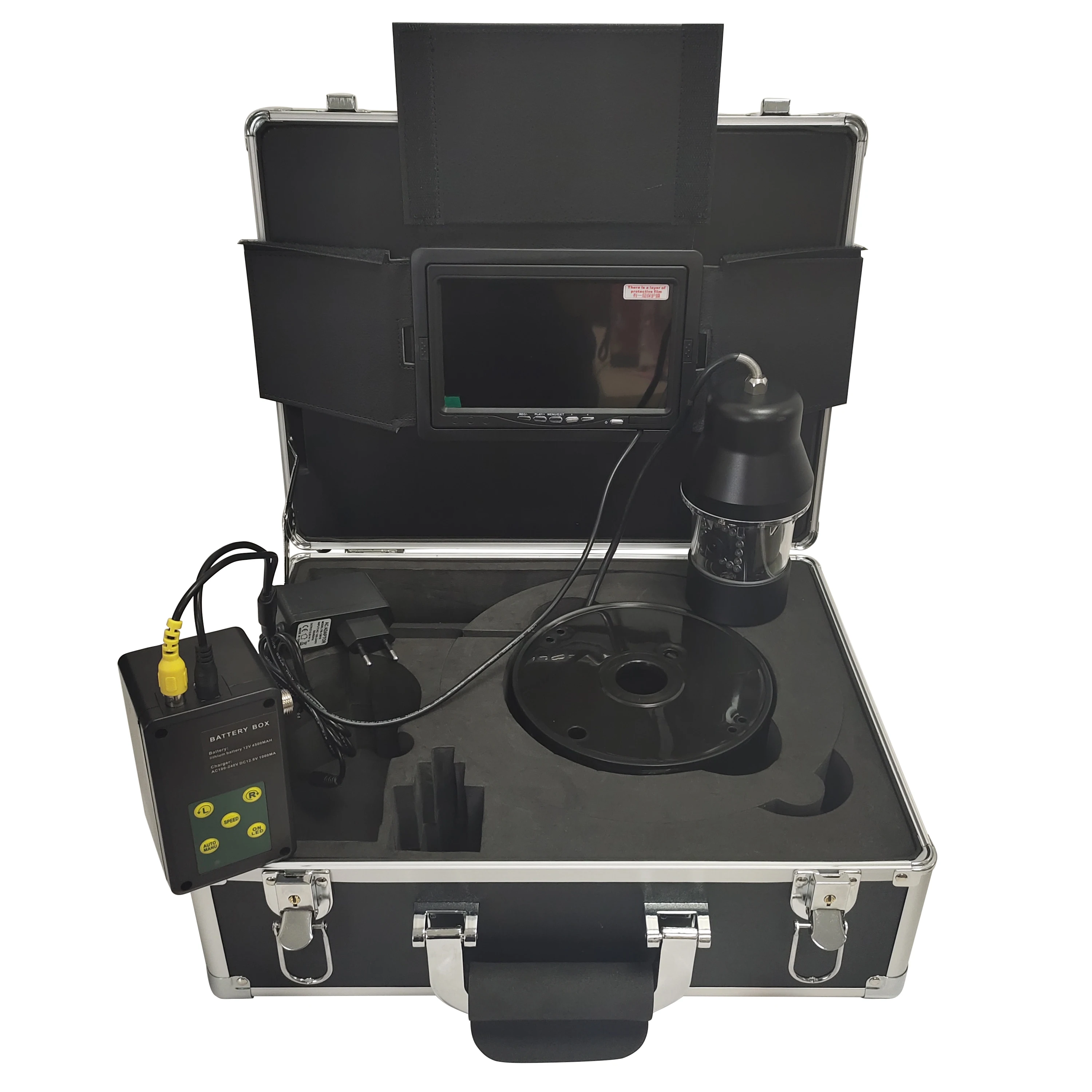 360 Degree Underwater Fish Finder Video Camera With 7