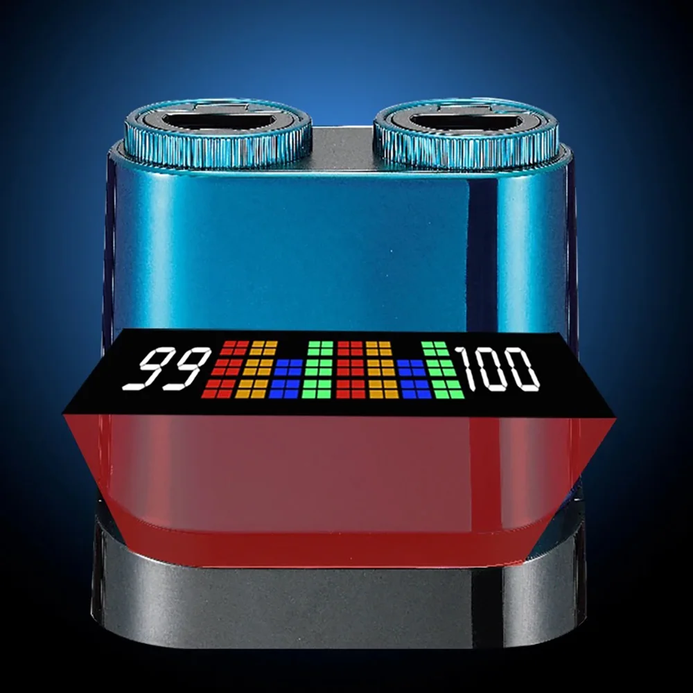 ماكينة قص الشعر الاحترافية من Kemei، ماكينة تشذيب الشعر اللاسلكية القابلة لإعادة الشحن، ماكينة حلاقة كهربائية لقص الشعر للرجال