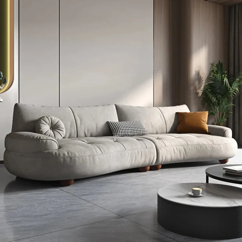 

Large Designer Living Room Sofas Italian Modern Nordic Daybed Lazy Sofas Lounges Armchair Luxury Divano Letto Home Furniture
