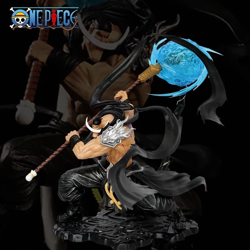 One Piece Whitebeard Anime Figure Edward Newgate Action Figures toys model Statue Collection Desktop decoration Pendant kid Gift