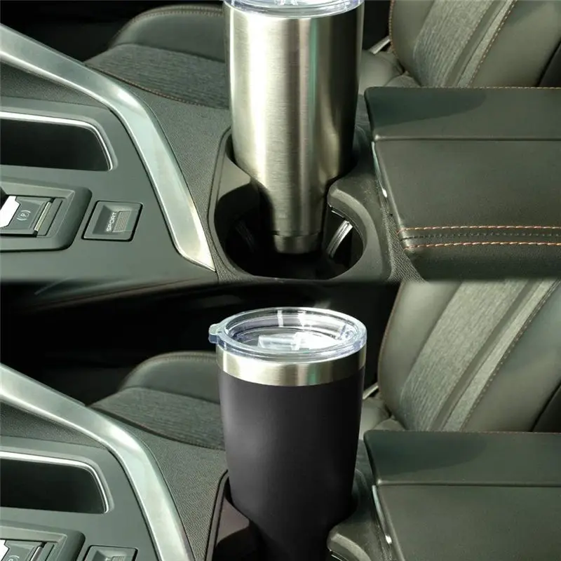 (A02R] 2Pcs 30OzTumbler with Lid, Stainless Steel Vacuum Insulated Double Wall Travel Tumbler, Insulated Coffee Mug