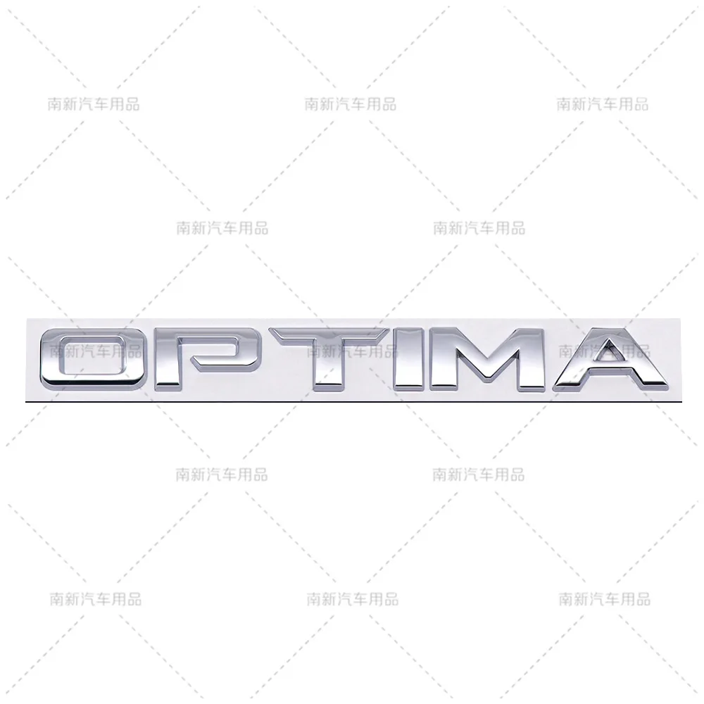 OPTIMA Labeling Is Suitable for Kia OPTIMA Body Stickers and Personalized Metal Car Stickers Emblem