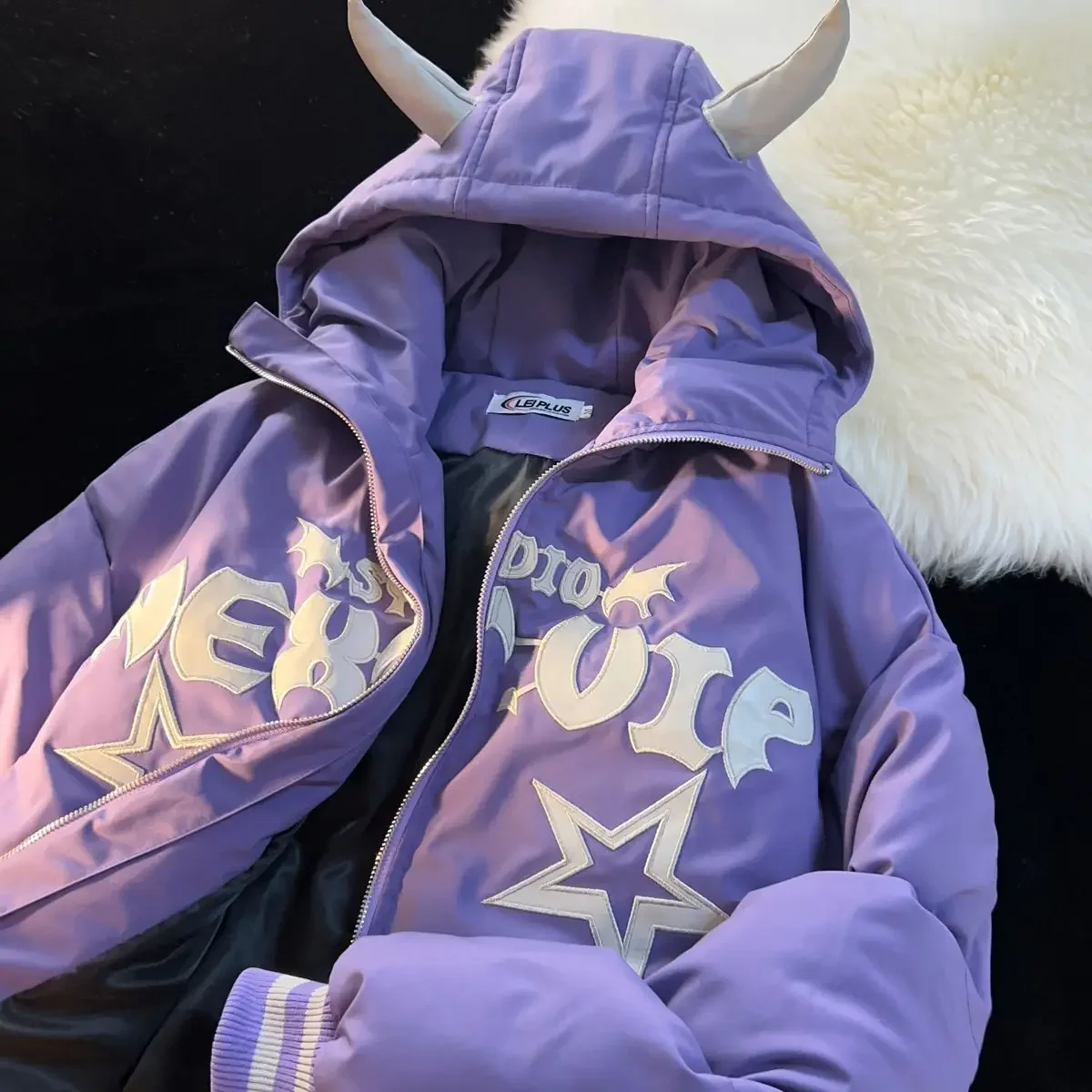 Abrigo de algodón de alta calidad para mujer, chaquetas cálidas para parejas, abrigo Harajuku a prueba de viento Y2k, chaqueta holgada Retro 2023