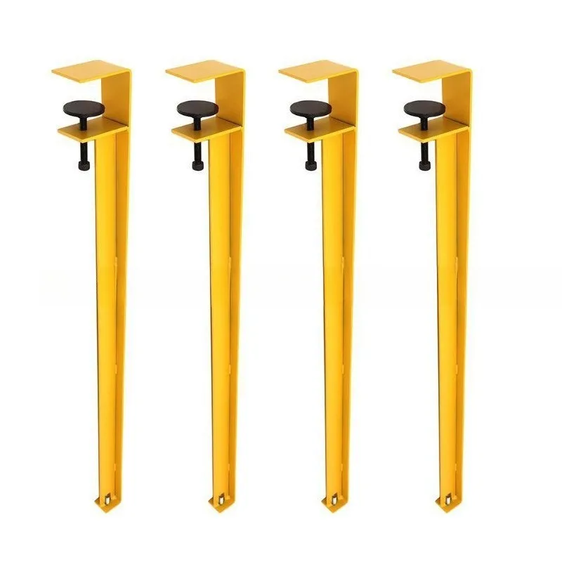 Removable DIY dopamine table legs metal table tripod simple table bracket dining table desk free punching F type