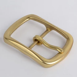 40mm Solid Brass Men's Belt Buckle Suitable 4cm Wideth Belt Fashion Mens Belt Head Jeans accessories