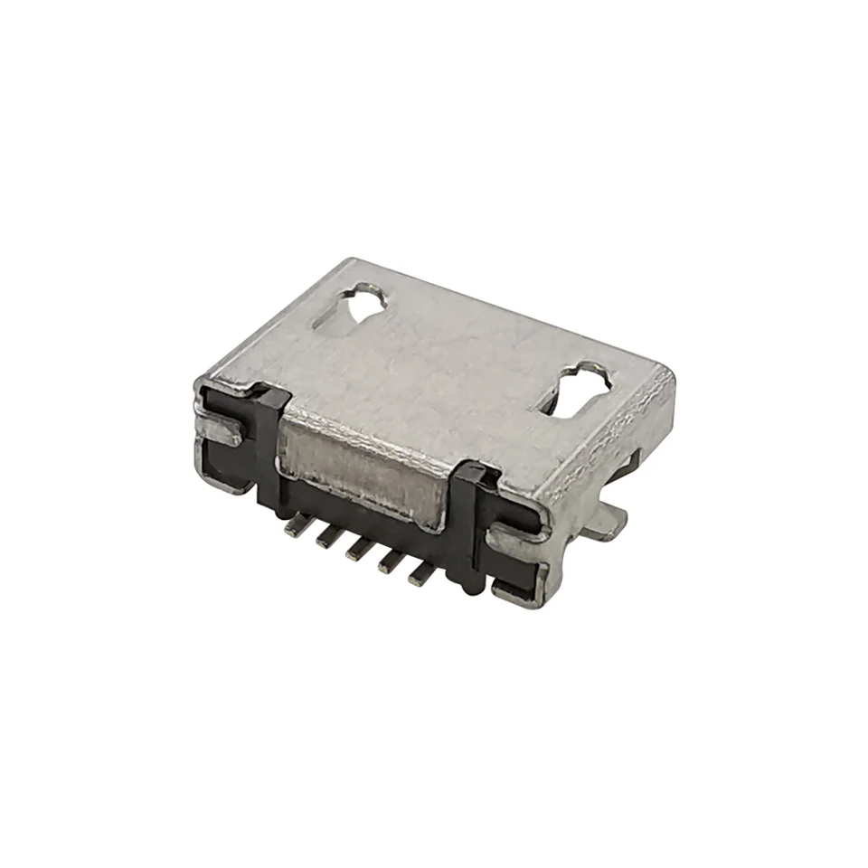 10 piezas de conector Micro USB tipo B hembra de 5 pines, puerto de soldadura SMD, conector de carga para reparación de datos de teléfono Android 6