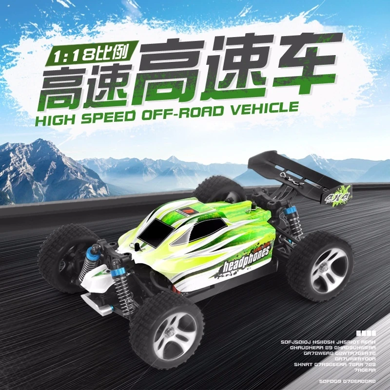 

WL New A959-B Remote Control Rc Car Four-Wheel Drive Off-Road Vehicle 1:18 Full Scale Drift High-Speed Car Toy Car Model Toys