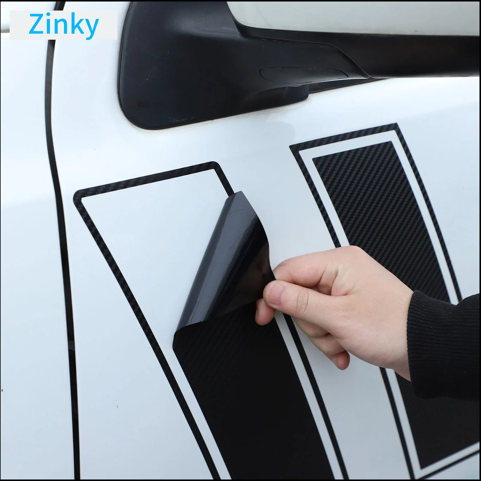 

Vinyl Sticker Decor Decal Car Door Long Stripe Stickers Side Decor Die Cut for Toyota Tacoma 2011-2015 Modification Accessories