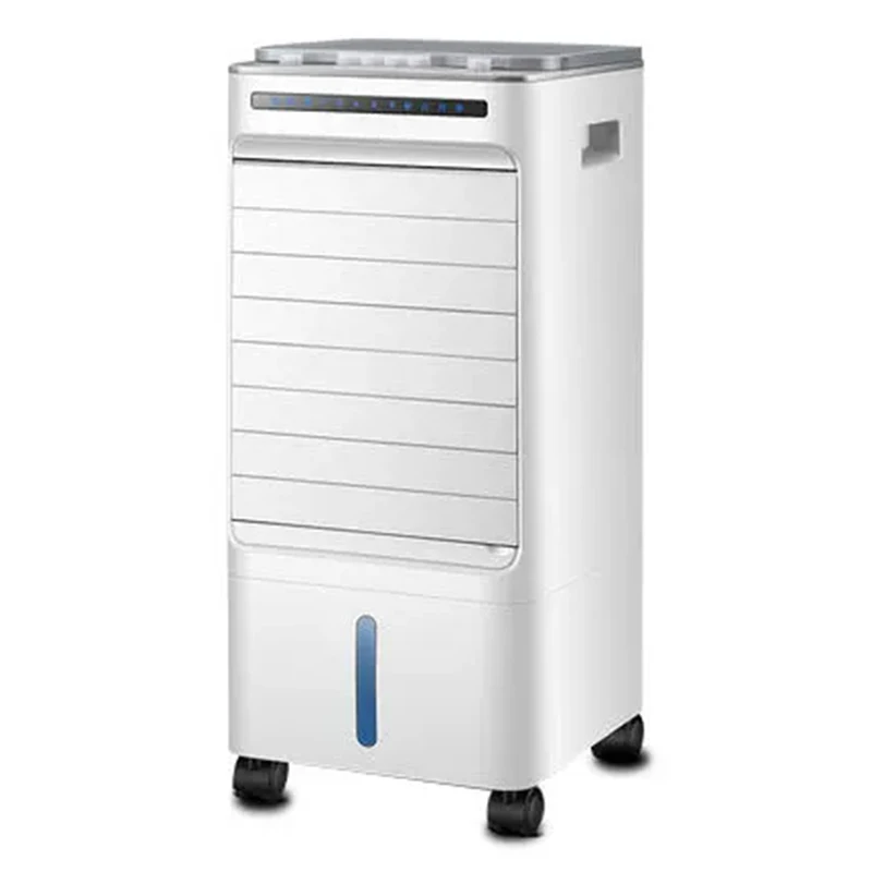 Portable Ice Crystal Fan Compact Portable Air Cooler for Dorm Water-Filled Ice Mist Fan Air Conditioner Companion Quick Cooling