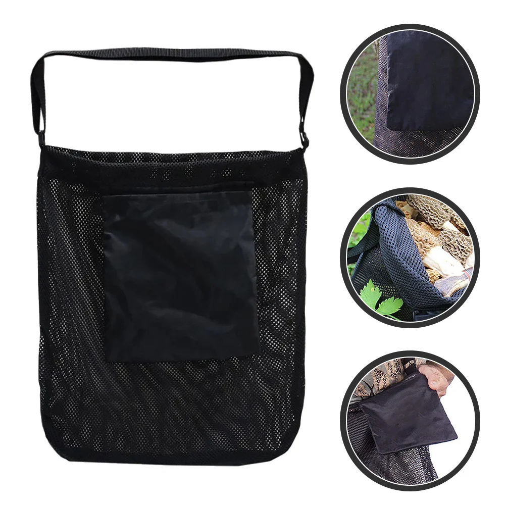 

Multi-Function Crossbody Bag Premium Material Outdoor Foraging Fruit Bag Large Capacity Portable Mesh Garden Accessory