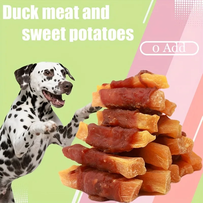 Pet Zero's Favorite Food Training Treats: Chicken Wrapped Sweet Potato and Duck Wrapped Sweet Potato view 4