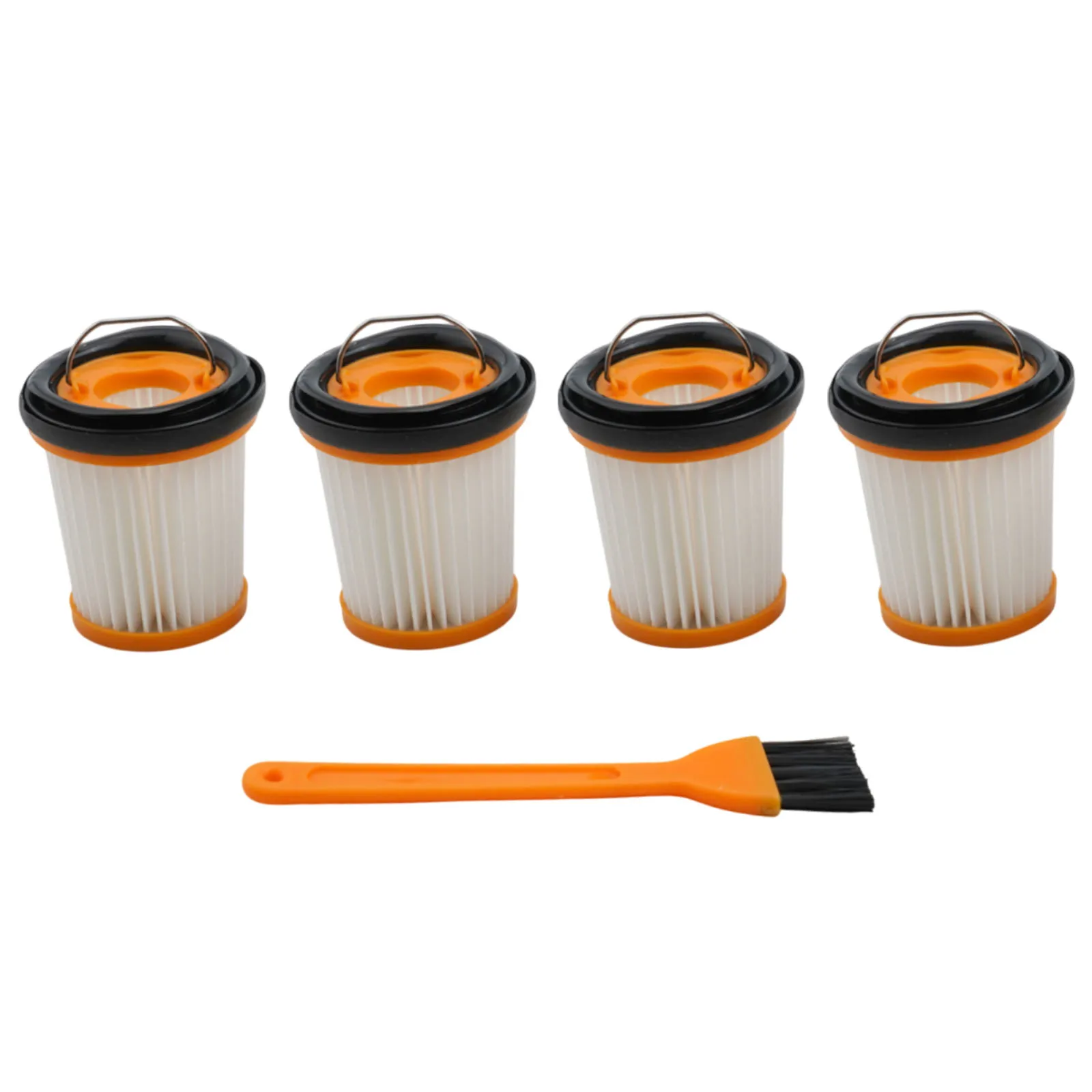 Replacement Filter Mesh Kit Compatible with For Shark Handheld Vacuums Including Four Filters and a Handy Brush