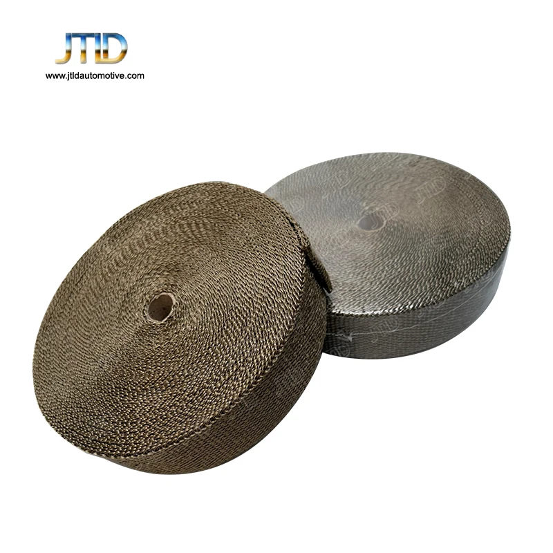 

Heat Shield Insulation 1.5mm*50mm*30m With 4pcs Stainless Ties Car Motorcycle Exhaust Wrap Muffler Thermal Tape Accessories