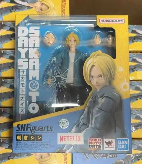 

Коллекционная модель Bandai S.H.Figuarts SAKAMOTO DAYS SHF Асакура Шин, оригинальная аниме-фигурка для мальчиков, игрушка, подарок