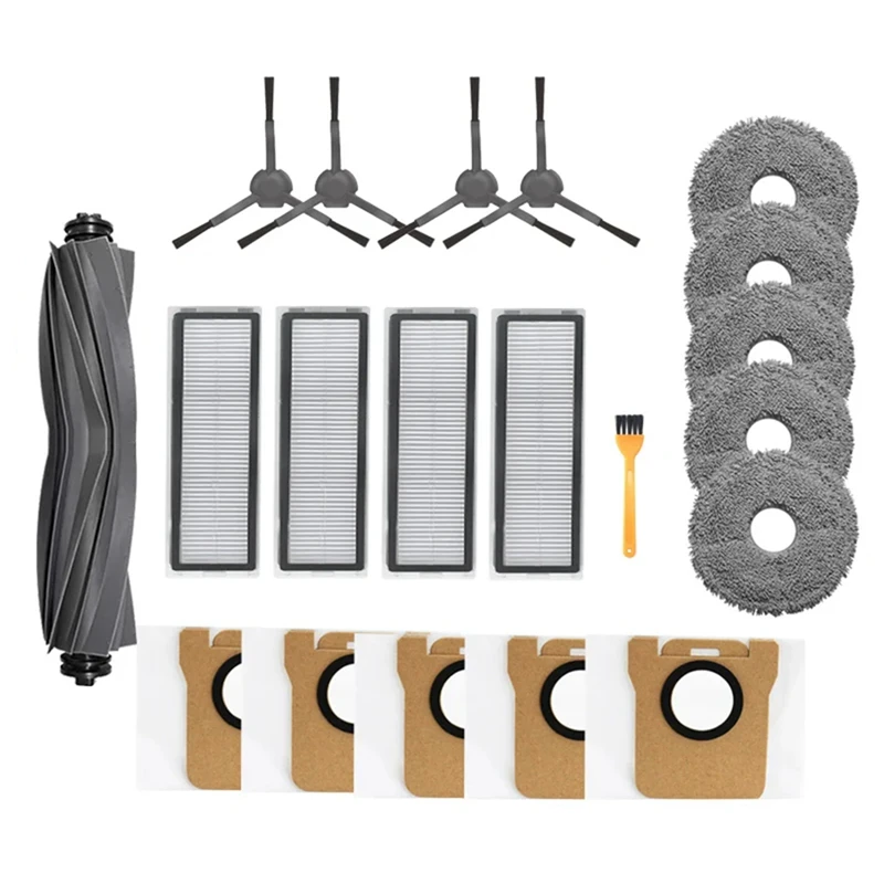 For Xiaomi Robot Vacuum S10+ / S10 Plus Accessories Main Side Brush Hepa Filter Mop Cloth Pads Spare Parts