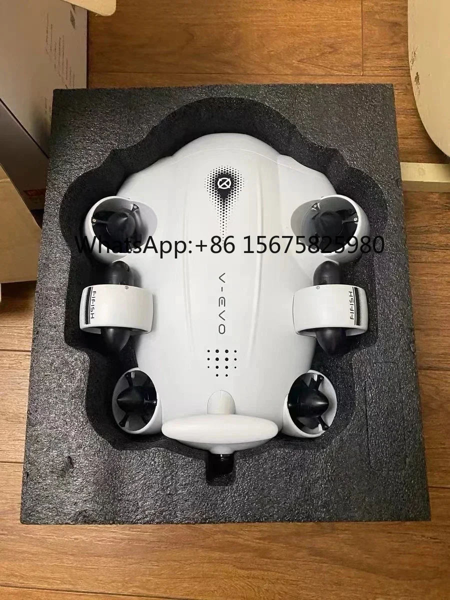 V-EVO 4K Underwater ROV VR Diving Robot with Grabber Arm