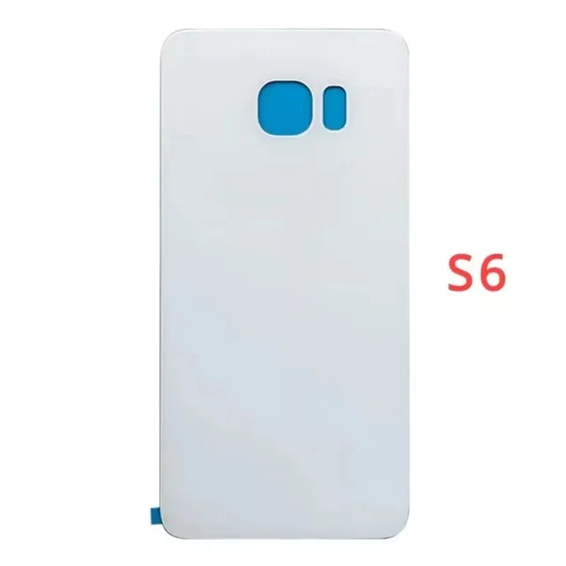 For Samsung Galaxy S6 Edge Plus s6edge G920 g925 g928 glass panel battery back cover S6 rear door housing case adhesive replace