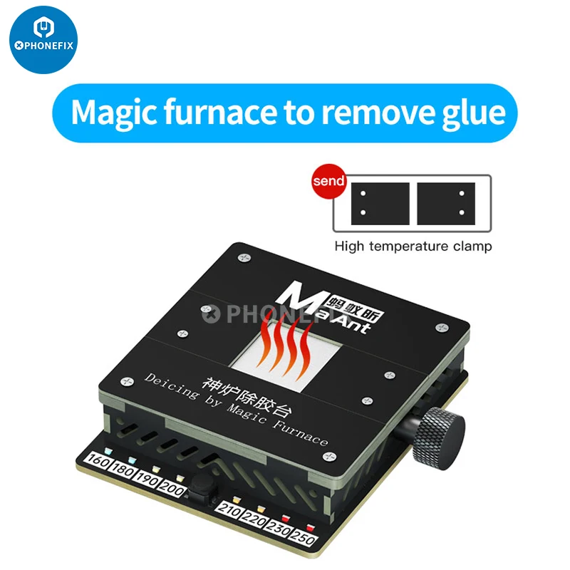 

Ma Ant SL-1 / PPD Kitchen Preheating Platform BGA Glue Removing Station for iPhone Android CPU NAND Flash IC Chips Solder Repair