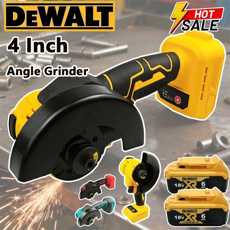 

DEWALT 4 Inch CUT OFF Tool Cordless Cutting Saw Grinding Machine Power Tools Grinder Angle Grinder For Makita/Milwaukee Battery