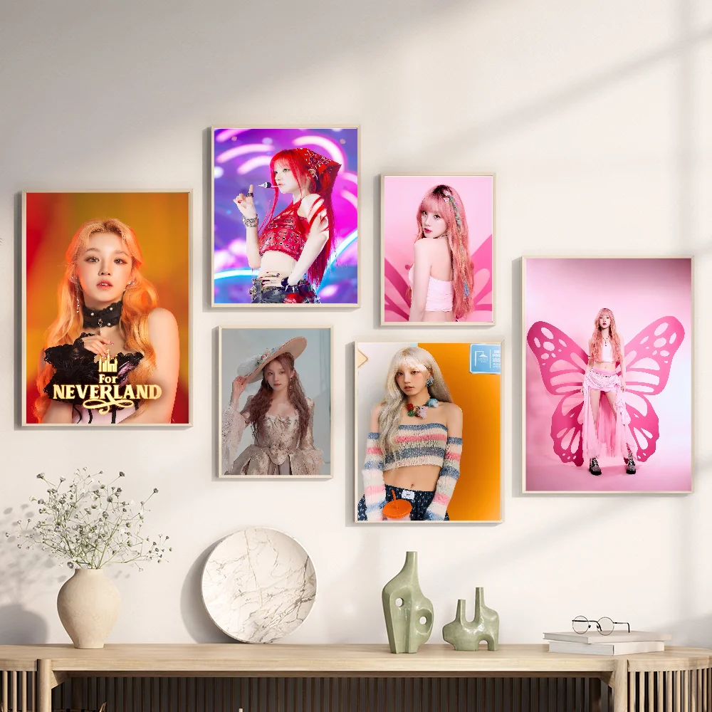 (G)I-DLE Song Yuqi Posters And Prints Canvas Printing Wall Art Picture For Living Room Home Decor Gifts